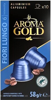 Фото Aroma Gold Fiori Lungo в капсулах 10 шт