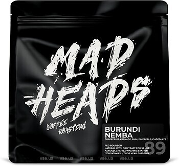 Фото MadHeads Nemba Burundi в зернах 250 г