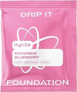 Фото Foundation High5 Колумбия Blueberry дрип-кофе 5 шт