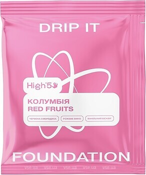 Фото Foundation High5 Колумбия Red Fruits дрип-кофе 5 шт