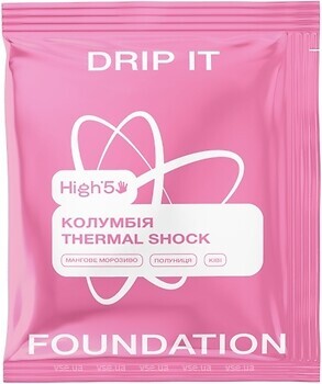 Фото Foundation High5 Колумбия Thermal Shock дрип-кофе 5 шт