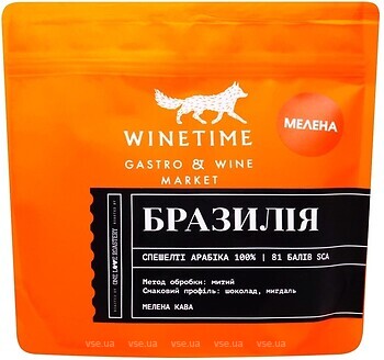 Фото Winetime Бразилия молотый 250 г