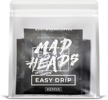 Фото MadHeads Wanrich AA Easy Drip Kenya дрип-кофе 10 шт