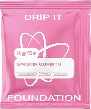 Фото Foundation High5 Эфиопия Gurbitu дрип-кофе 7 шт