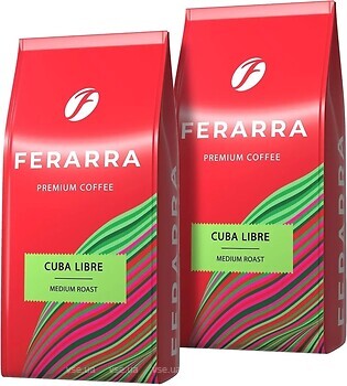 Фото Ferarra Caffe Cuba Libre в зернах 2x 1 кг