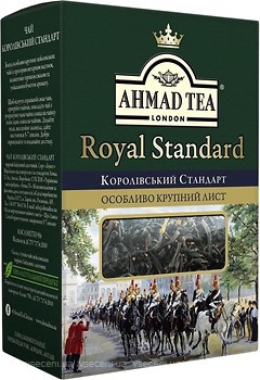 Фото Ahmad Tea Чай черный крупнолистовой Королевский Стандарт (картонная коробка) 50 г