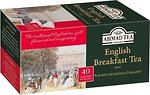 Фото Ahmad Tea Чай черный пакетированный Английский к завтраку (картонная коробка) 40x2 г