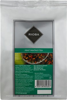 Фото Rioba Чай травяной рассыпной Mint Fantasty (фольгированный пакет) 220 г