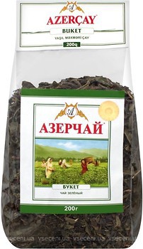 Фото Azercay Чай зеленый крупнолистовой Букет (полиэтиленовый пакет) 200 г