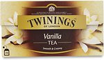 Фото Twinings Чай черный пакетированный Vanilla (картонная коробка) 25x2 г