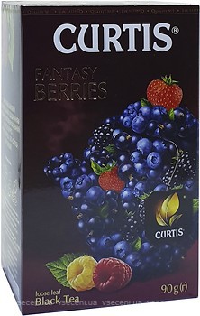 Фото Curtis Чай черный среднелистовой Fantasy Berries (картонная коробка) 90 г