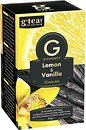 Фото G'tea! Чай зеленый пакетированный Лимон и ваниль (картонная коробка) 20x1.75 г