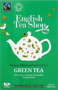Фото English Tea Shop Чай зеленый пакетированный (картонная коробка) 20x2 г