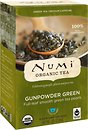 Фото Numi Чай зеленый пакетированный Ганпаудер (картонная коробка) 18x2 г
