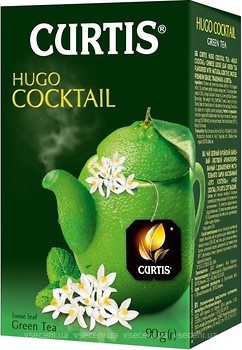 Фото Curtis Чай зеленый среднелистовой Hugo Cocktail (картонная коробка) 90 г
