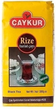 Фото Caykur Чай черный мелколистовой Rize Turist (фольгированный пакет) 200 г