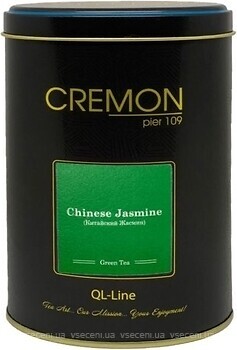 Фото Cremon Чай зеленый крупнолистовой Chinese Jasmine (жестяная банка) 110 г