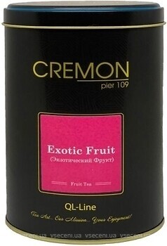 Фото Cremon Чай фруктовый рассыпной Exotic Fruit (жестяная банка) 130 г