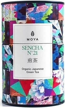 Фото Moya Чай зеленый байховый Sencha №21 (картонный тубус) 60 г