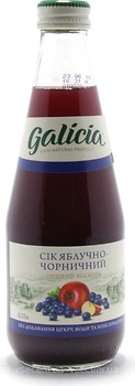 Фото Galicia сок Яблочно-черничный 0.33 л
