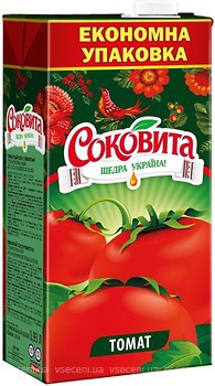 Фото соковита сок Томатный с мякотью 1.93 л