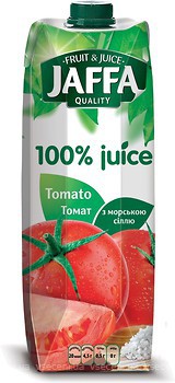 Фото Jaffa сок Premium Томатный с солью 0.95 л