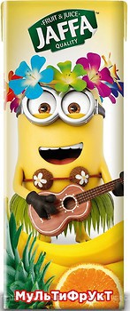 Фото Jaffa нектар Minions Мультифруктовый 0.2 л