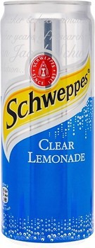 Фото Schweppes Clear Lemonade 0.33 л