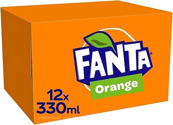 Фото Fanta Orange ж/б 12x0.33 л