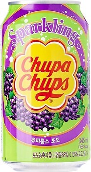 Фото Chupa Chups Sparkling Grape 0.34 л