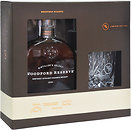 Фото Woodford Reserve Kentucky Straight Bourbon Whiskey 0.7 л в подарочной коробке со стаканом