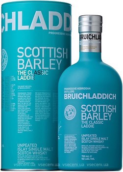 Фото Bruichladdich Classic Laddie Scottish Barley 0.7 л в тубе