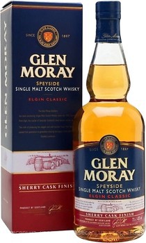 Фото Glen Moray Elgin Classic Sherry Cask Finish 0.7 л в подарочной коробке