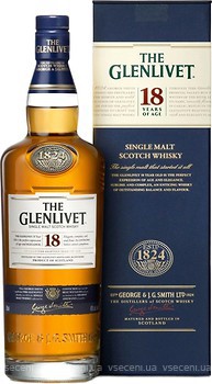 Фото Glenlivet 18 YO 0.7 л в подарочной коробке