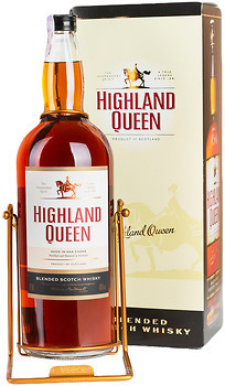 Фото Highland Queen Blended Scotch Whisky 4.5 л в подарочной коробке
