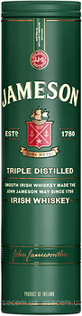 Фото Jameson Irish Whiskey 0.7 л в металлической тубе