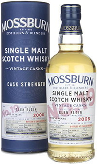 Фото Mossburn Vintage Casks №19 Glen Elgin 10 YO 0.7 л в тубе