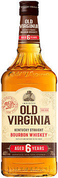 Фото Old Virginia Kentucky Straight Bourbon Whiskey 6 YO 0.7 л
