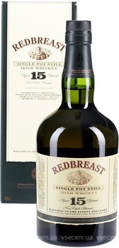 Фото Redbreast Single Pot Still 15 YO 0.7 л в подарочной коробке