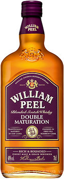 Фото William Peel Double Maturation Blended Scotch Whisky 0.7 л