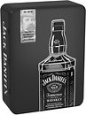 Фото Jack Daniel's Old №7 0.7 л в металлической коробке с 2 бокалами