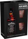 Фото Jack Daniel's Old №7 0.7 л в подарочной коробке с 2 стаканами