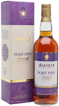 Фото Amrut Port Pipe Peated 62.8% 0.7 л в подарочной коробке