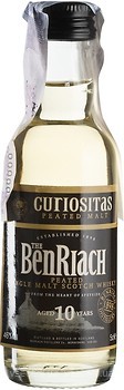 Фото BenRiach Curiositas 10 YO 0.05 л