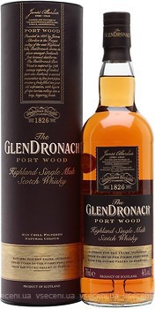 Фото GlenDronach Port Wood 0.7 л в тубе