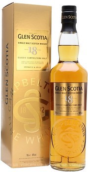 Фото Glen Scotia 18 YO 0.7 л в подарочной коробке