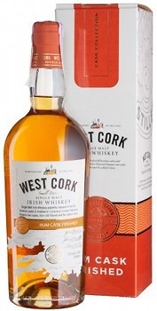 Фото West Cork Rum Cask Finished 0.7 л в подарочной коробке