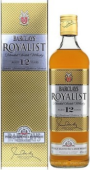 Фото Barclays Royalist 12 YO 0.7 л в подарочной коробке