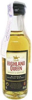 Фото Highland Queen Blended Scotch Whisky 0.05 л