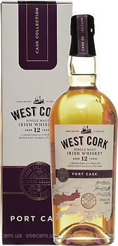 Фото West Cork Port Cask 12 YO 0.7 л в подарочной коробке